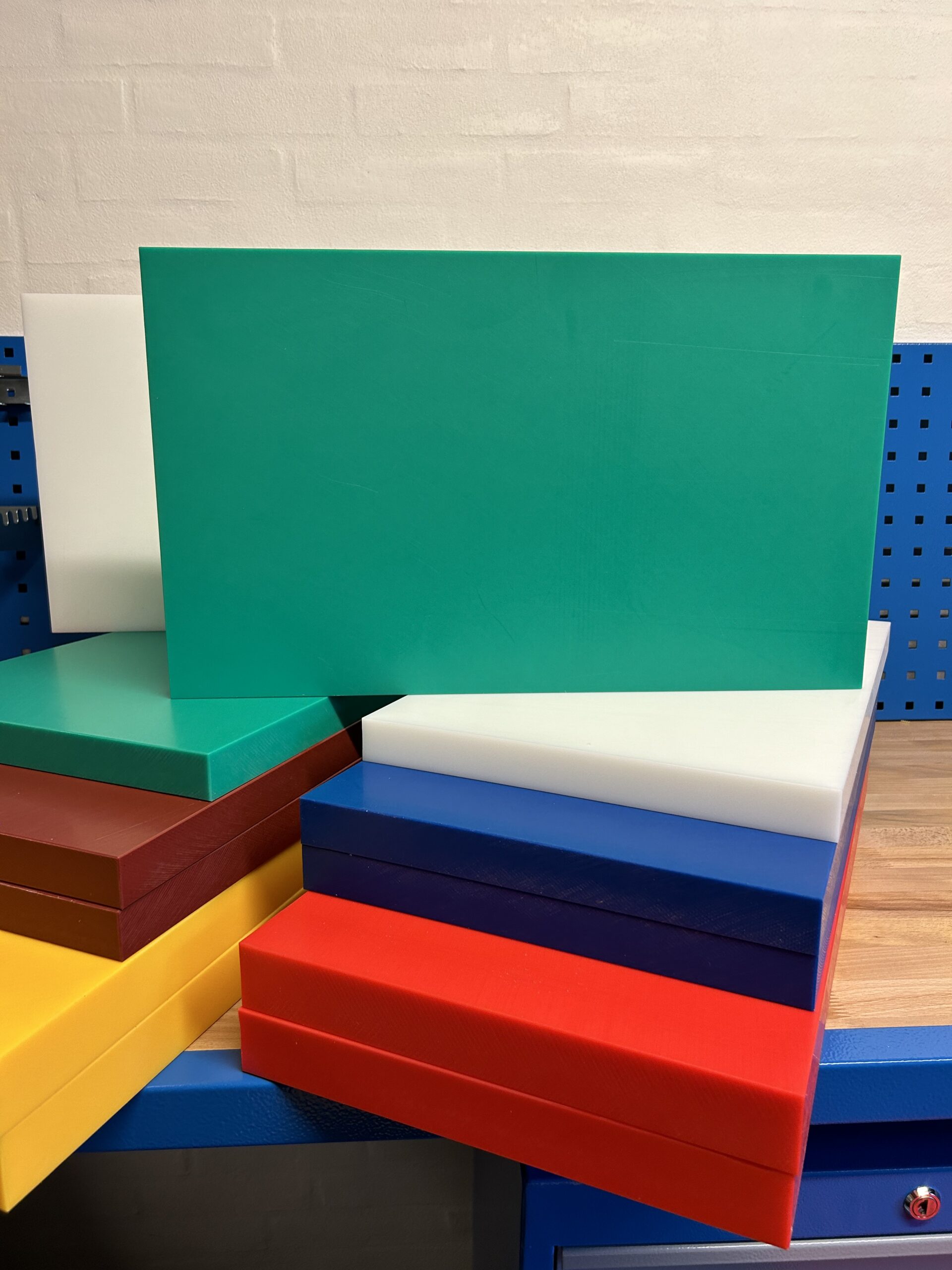 Farveopdelt skærebræt