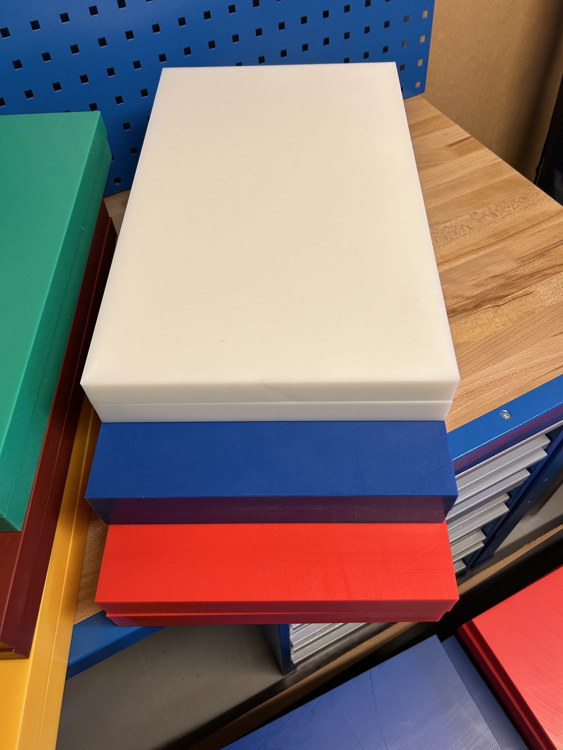 Farveopdelt skærebrætter - Billede 6