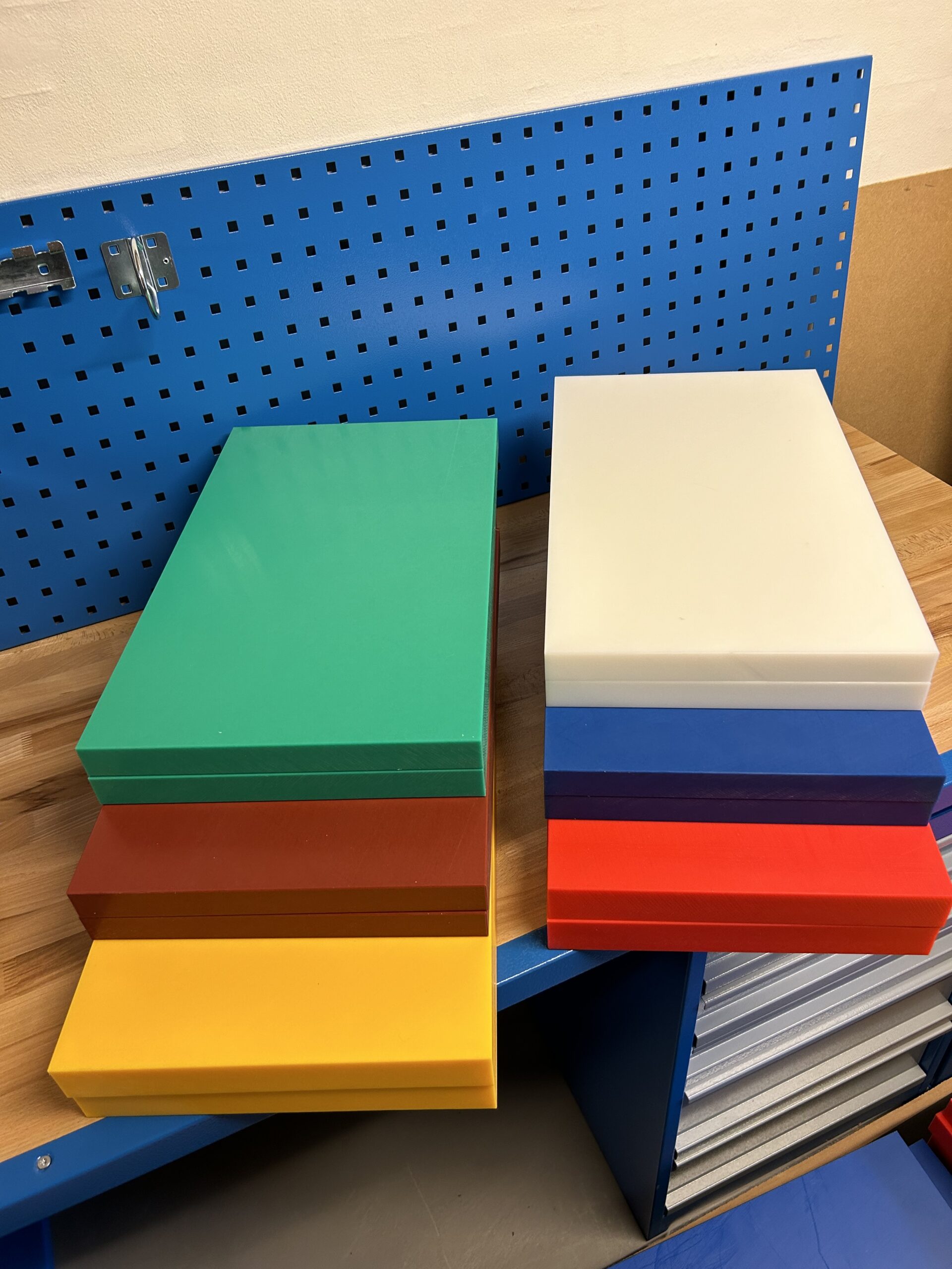 Farveopdelt skærebrætter - Billede 4